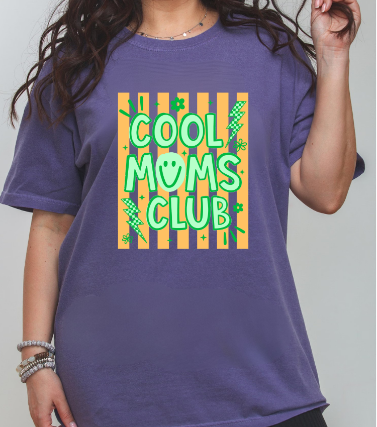 Cool Moms Club Neon Stripes