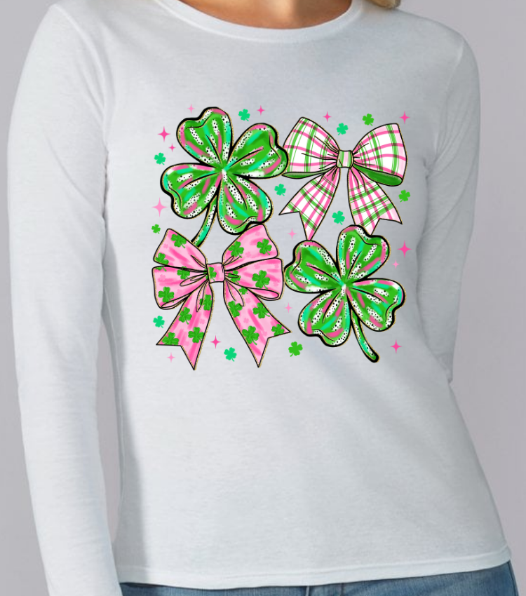 Lucky Bows and Clovers