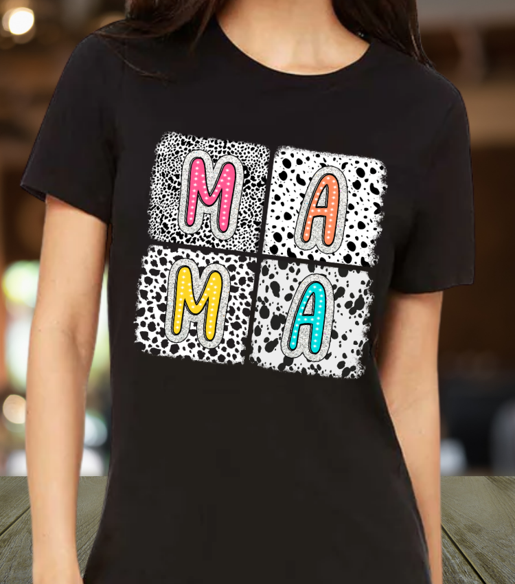 Mama Dalmatian Print