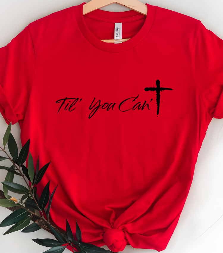 Til You Can't (Black Text)