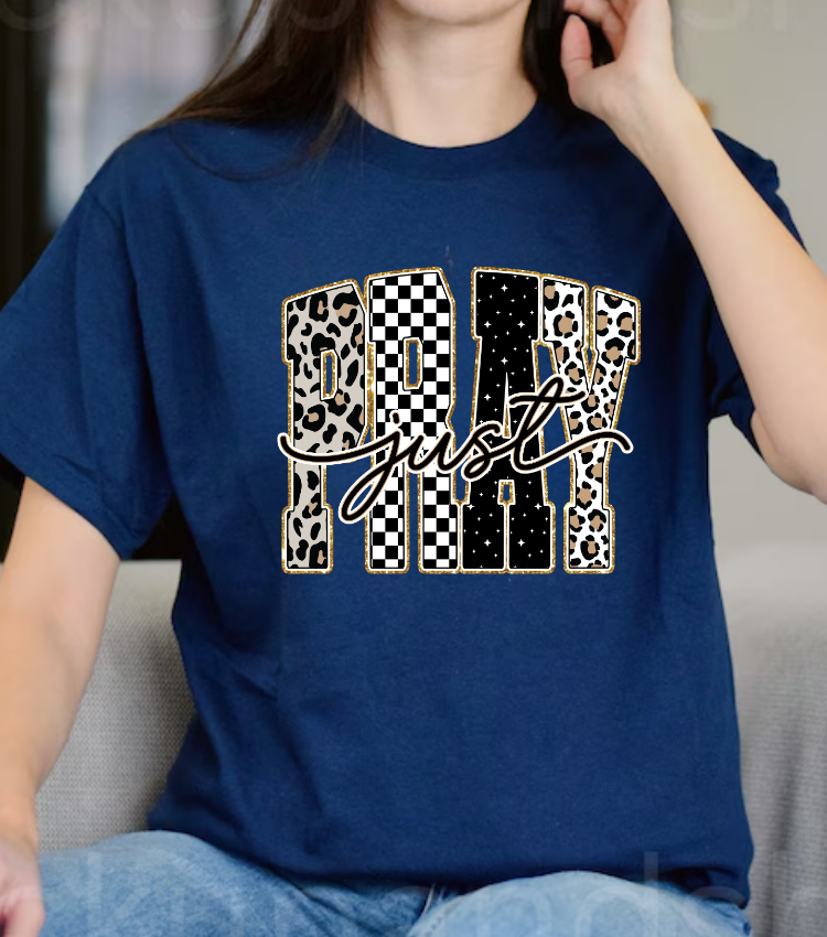 Just Pray Patterned