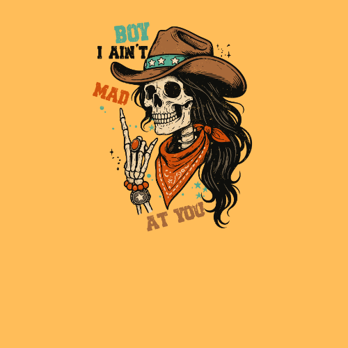 ($12T) Skull Cowgirl