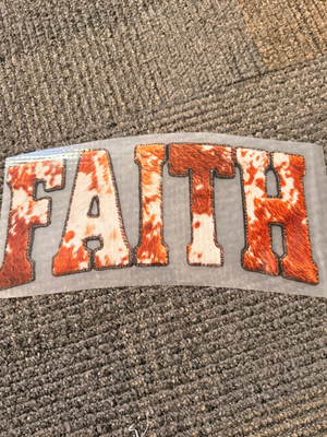 Faith Cattle Print