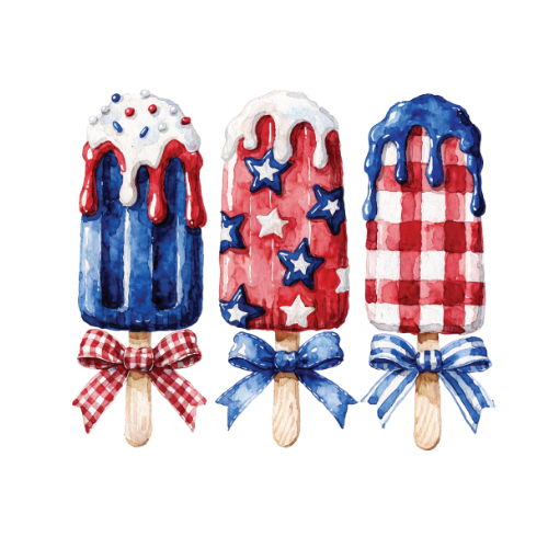 RWB Popsicles