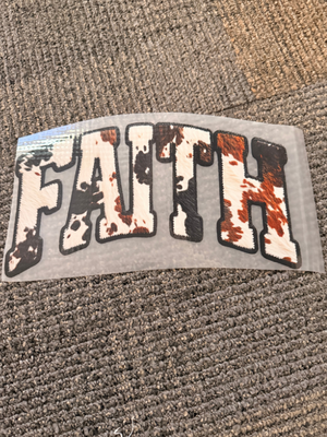 Faith Cattle Print Alt