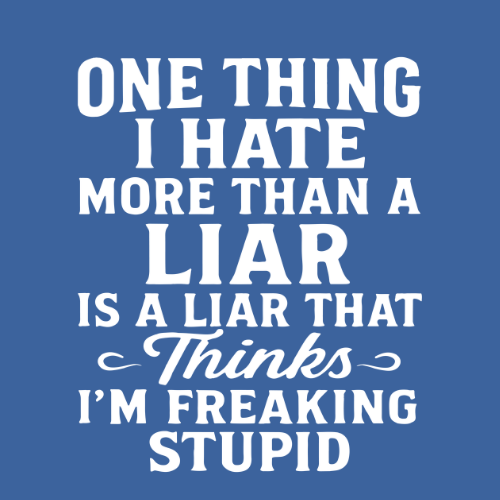 ($12T)Liar white
