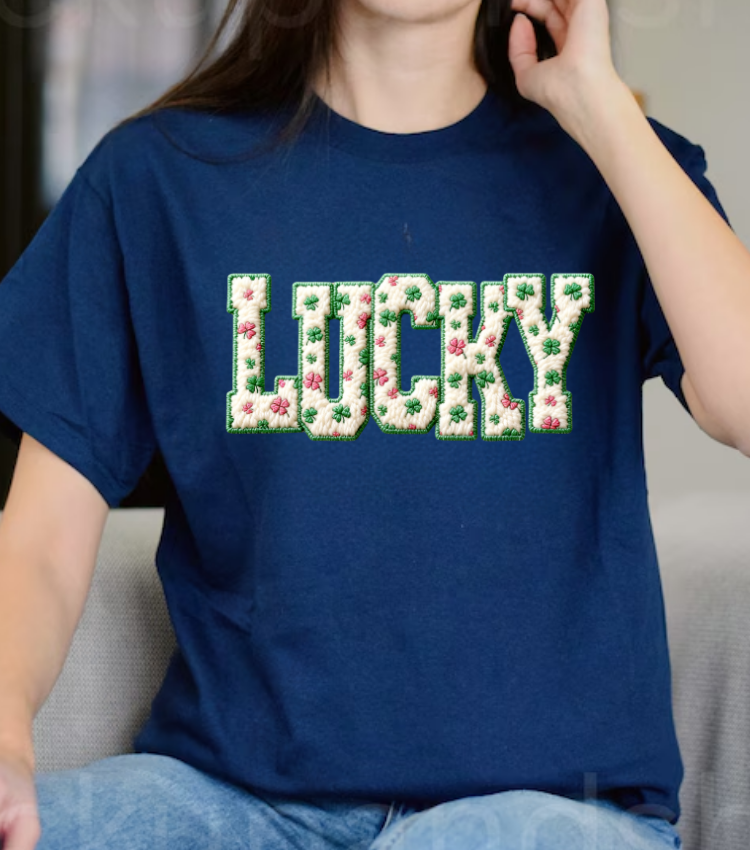 Lucky Faux Knit