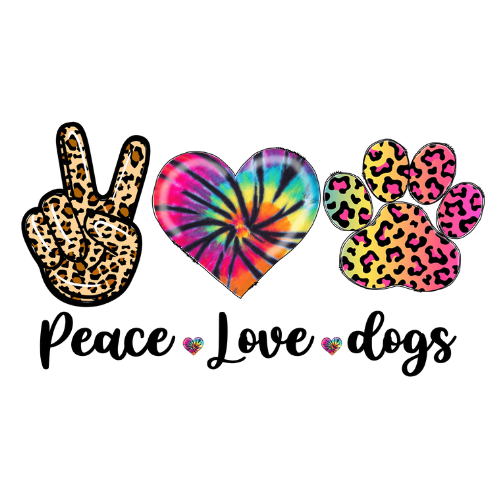 ($12T) Peace Love Dogs