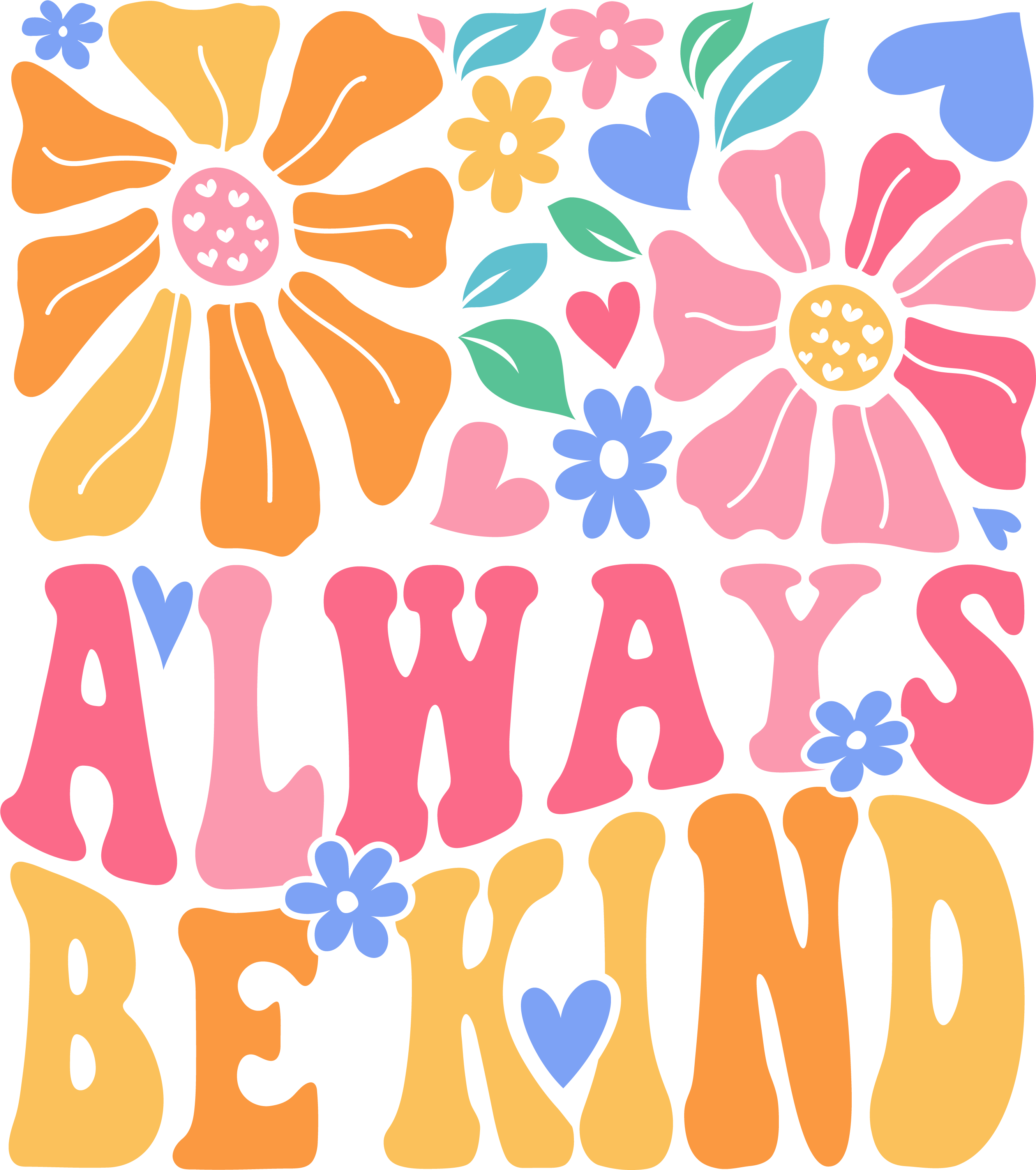 ($12T) Always Be Kind(floral)