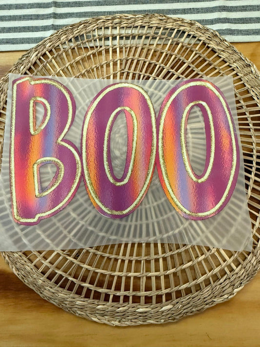Boo-Pink and Orange