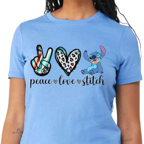 Peace Love Stitch
