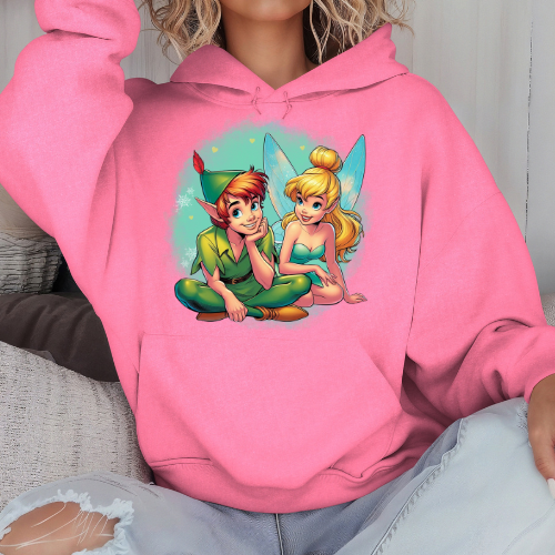 Tinkerbell and Peter Pan