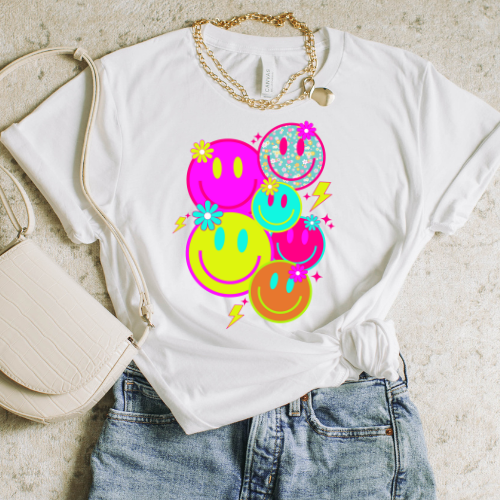 Neon Smiley