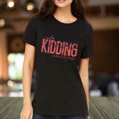 Just Kidding Pink