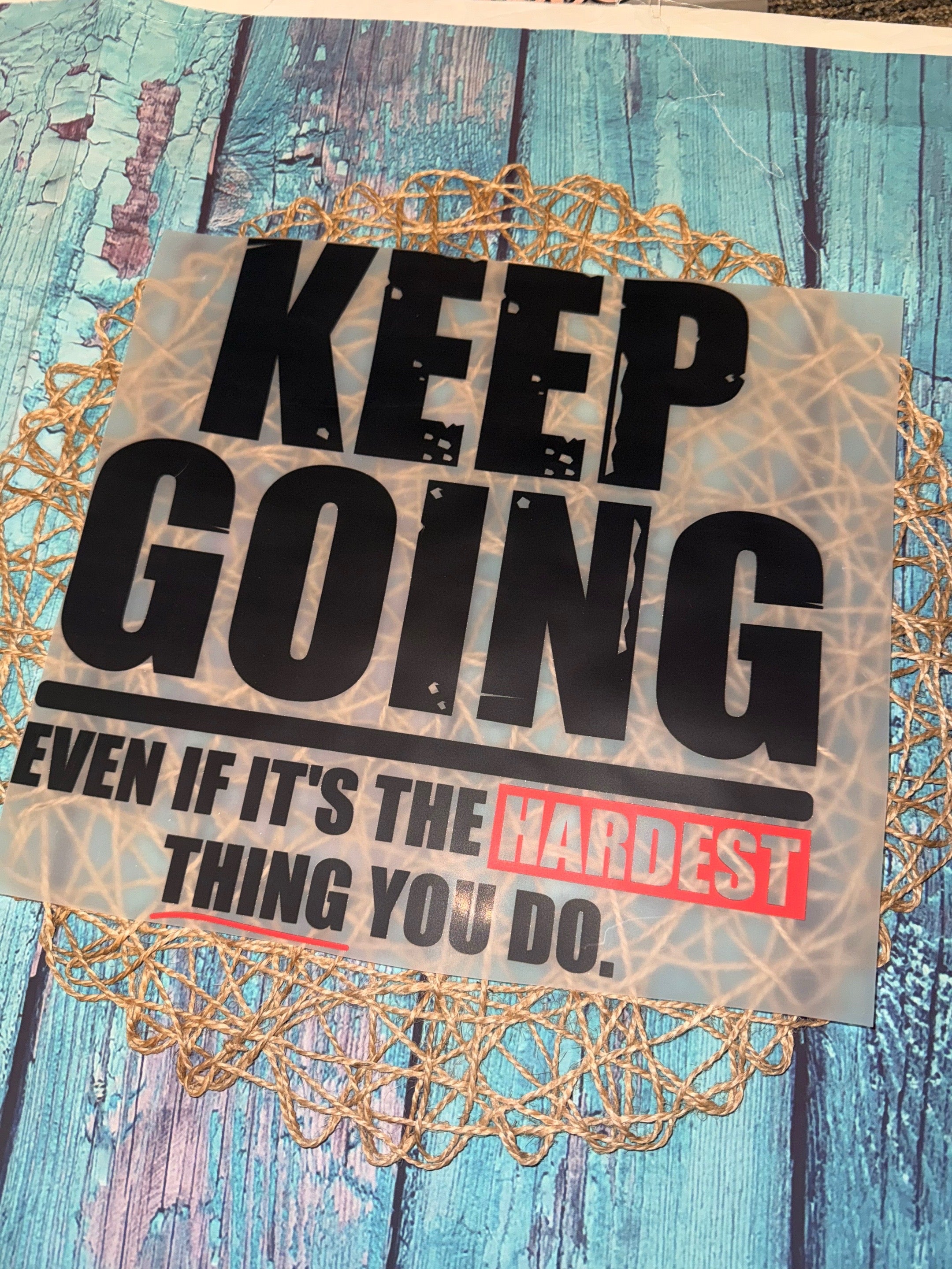 Keep Going