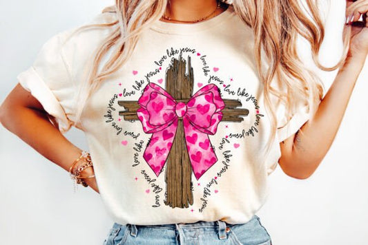 Love Like Jesus Cross Val
