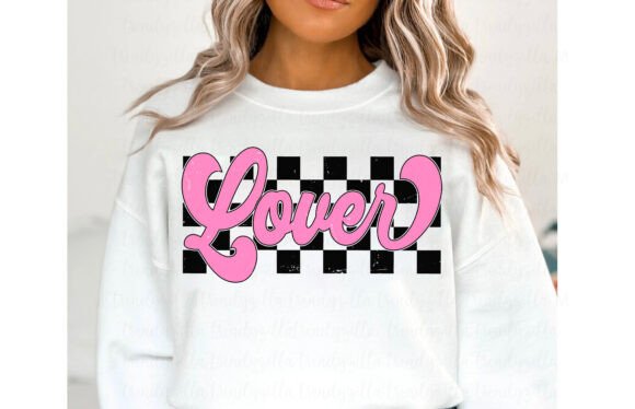 Love Retro Checkered