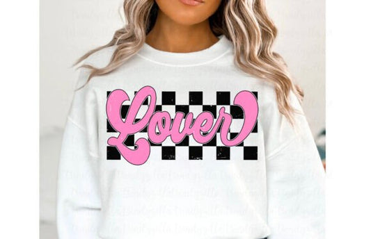 Love Retro Checkered
