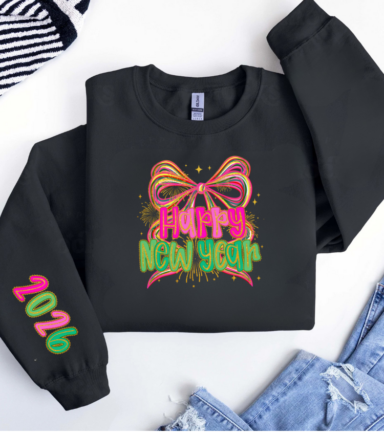 Happy New Year w/ sleeve design
