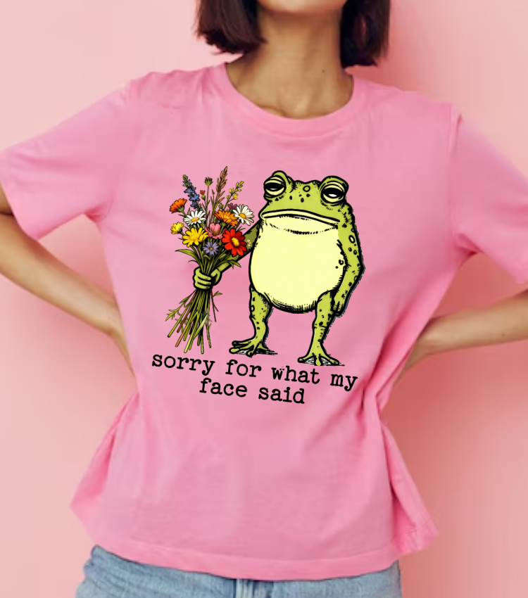 Sorry For What My Face Said