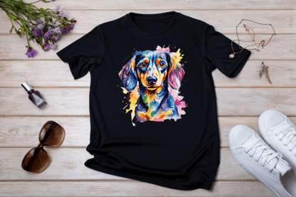Watercolor Daschound