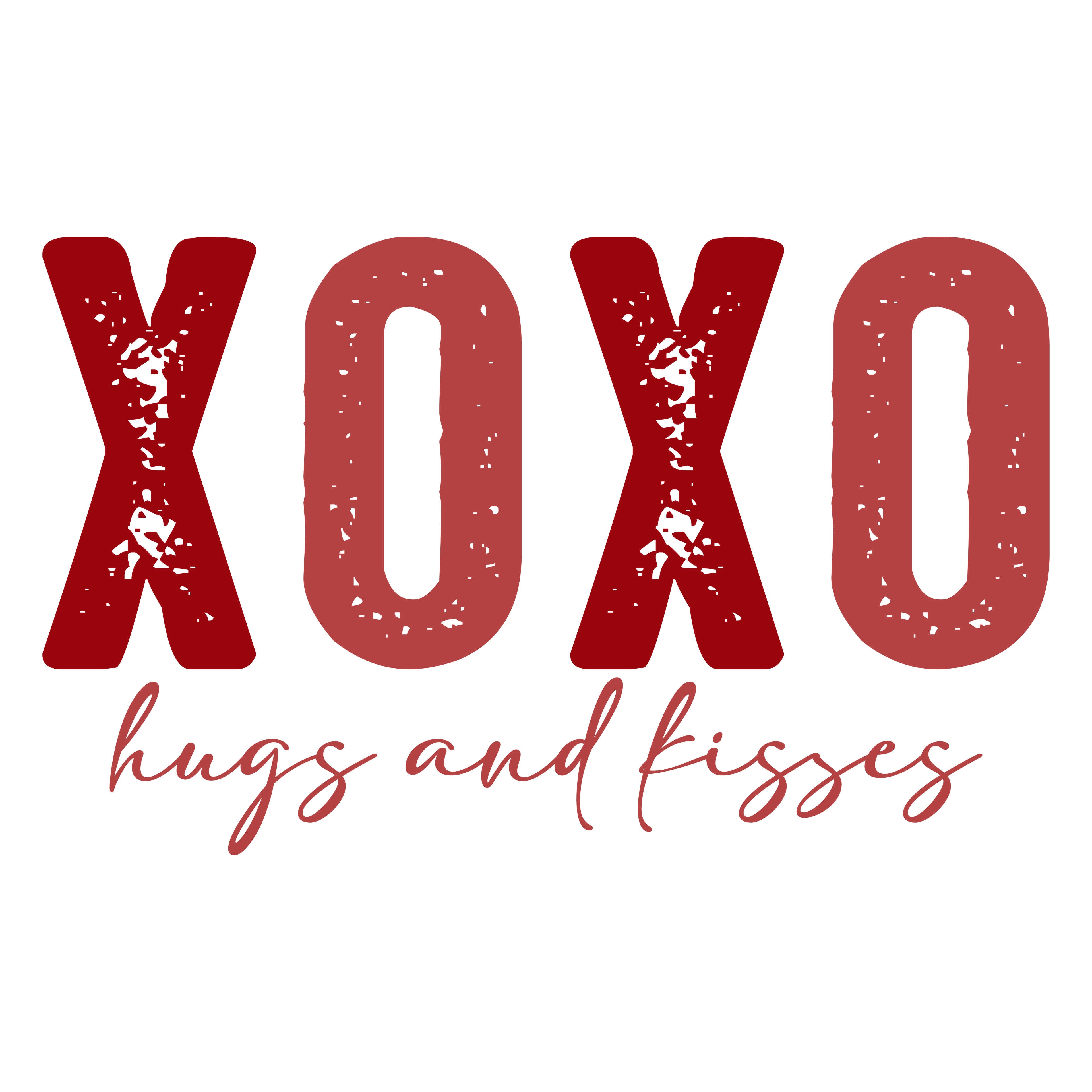 XOXO Hugs & Kisses w/ Sleeve