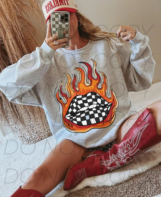 Checkered Lips