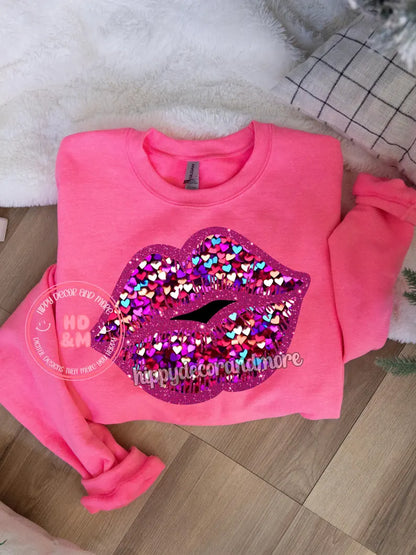Glitter Lips-Faux