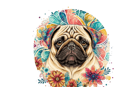 Pug Mandala
