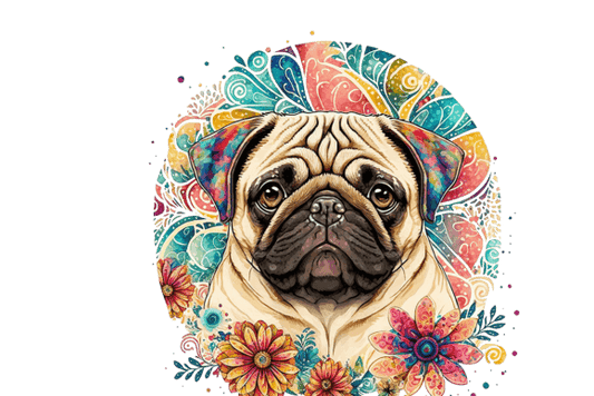 Pug Mandala